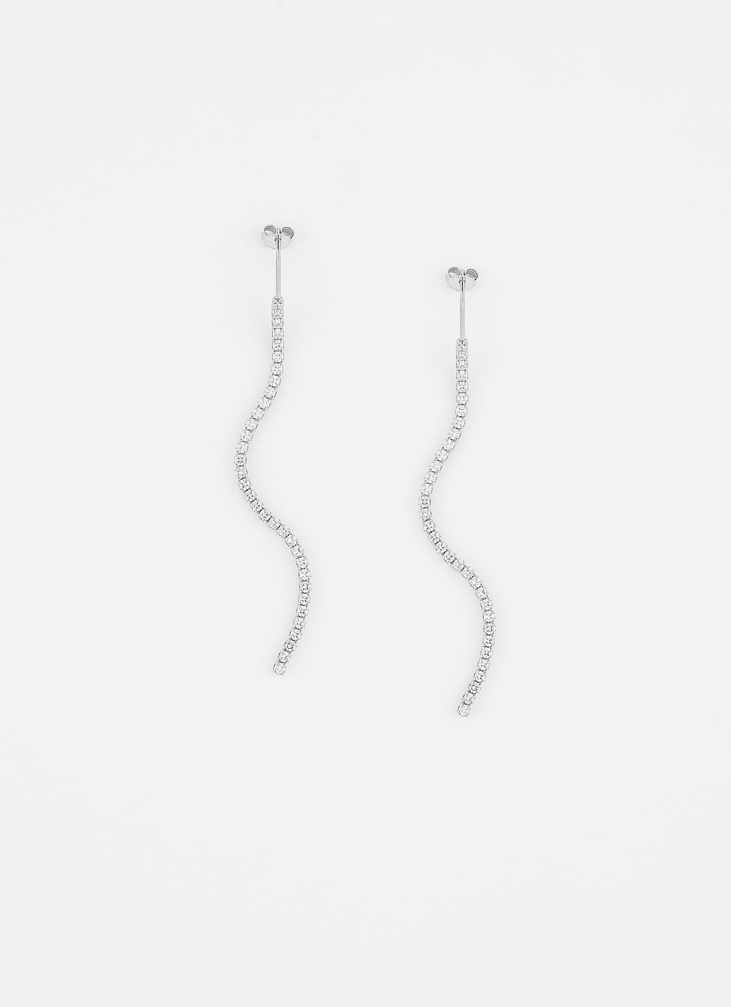 Boucles d'oreilles RIVER - Argent 925