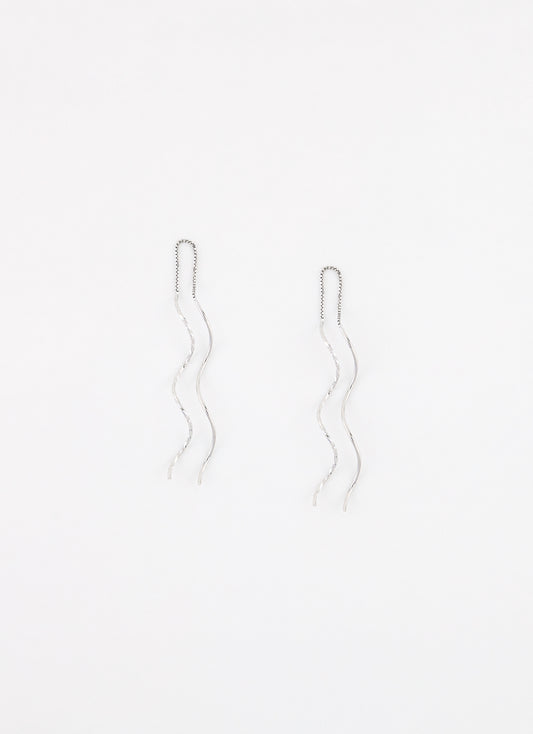 Boucles d'oreilles Bay ONDE - Argent 925