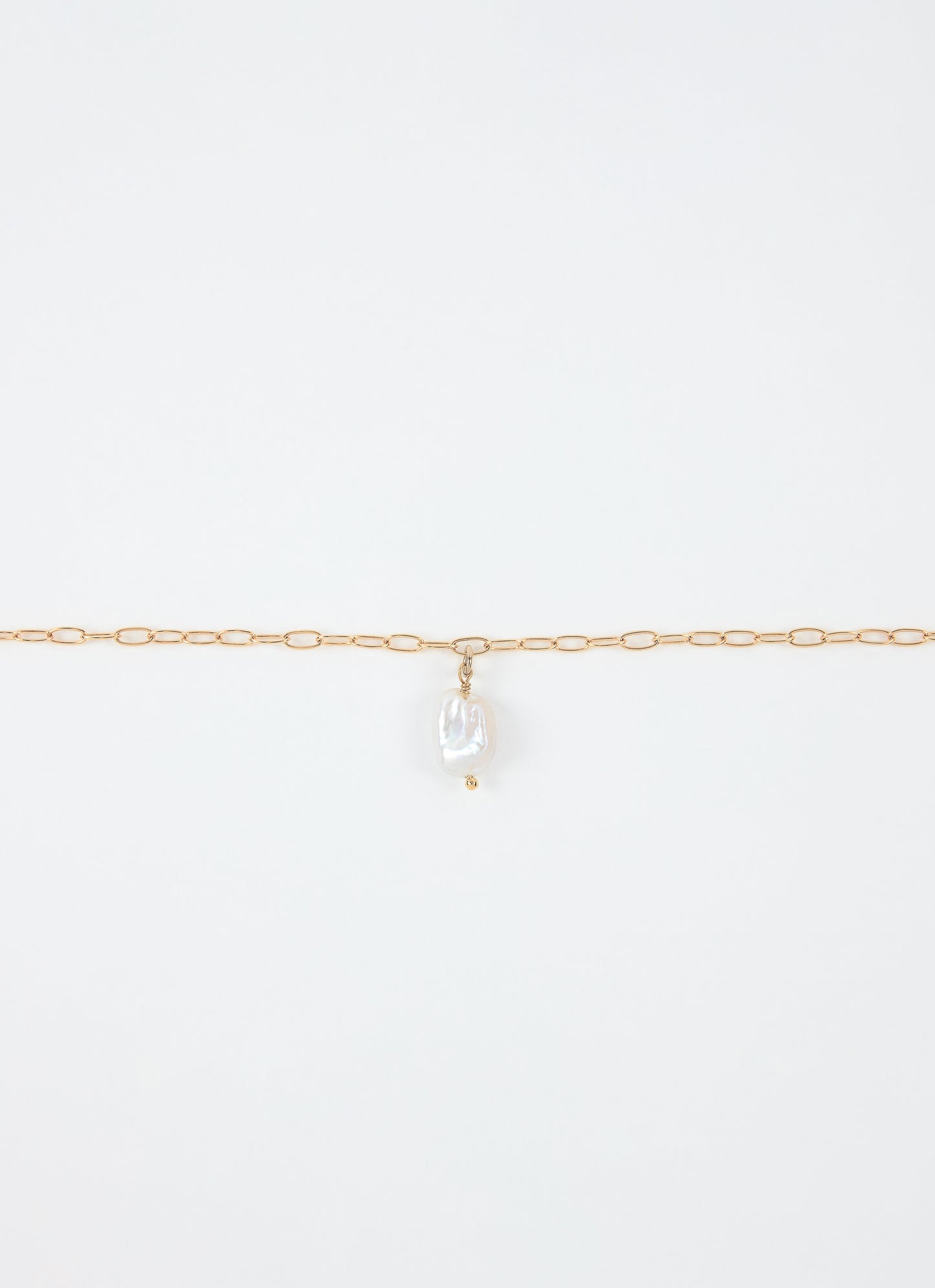 Bracelet solitaire IVORY - Blanc - Plaqué or